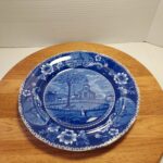 Lot C1 Winter View Of Pittsfield Dinner Plate